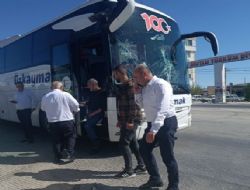 Yolcu Otobs Kamyonetle arpt